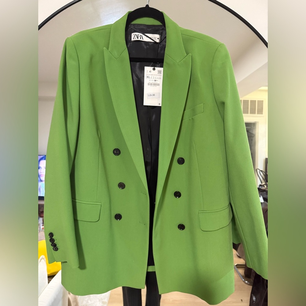 Zara Green Blazer